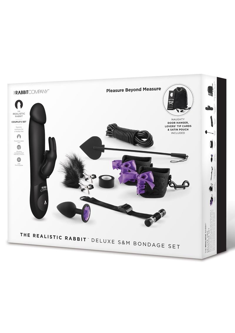 REALISTIC RABBIT DELUXE S&M BONDAGE SET