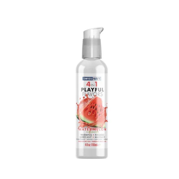Swiss Navy 4 in 1 Playful flavors