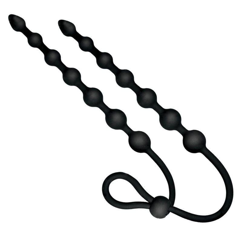 ASS-SATION DUAL SILICONE ANAL BEADS