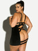 Fetish Erotic Open Cup Babydoll Dress