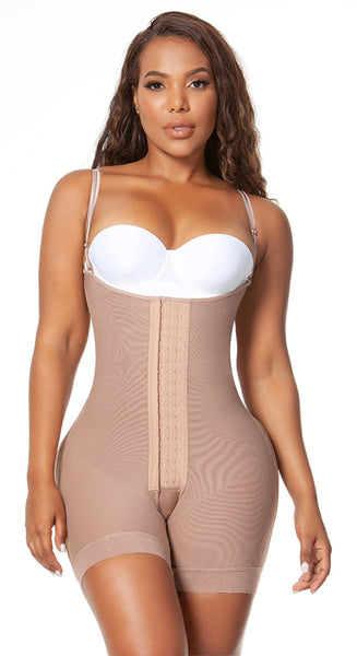 SMART FIT CURVE EXTRA HIP AND BUTT STRETCH BBL POST OP THIN STRAP MID THIGH FAJA STAGE 2