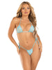 London Girl Rhinestone Bikini Set