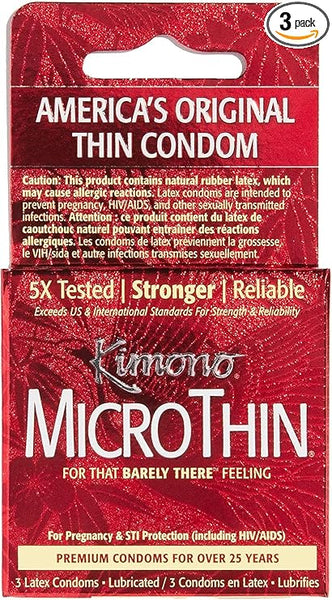 KIMONO MICROTHIN - BARELY THERE CONDOMS