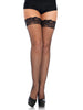 SPANDEX THIGH HIGH WITH STAY UP LACE TOP