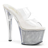 Platform Slide w/ Chrome Sandal