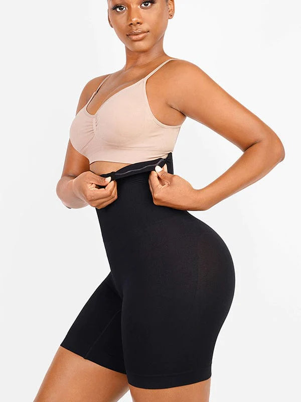 HIGH-WAISTED MID THIGH SHORT