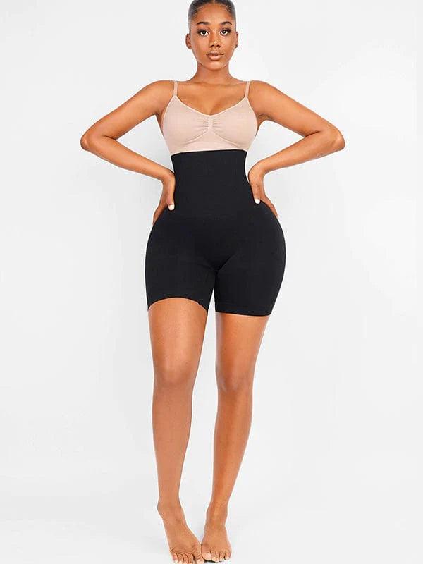 HIGH-WAISTED MID THIGH SHORT