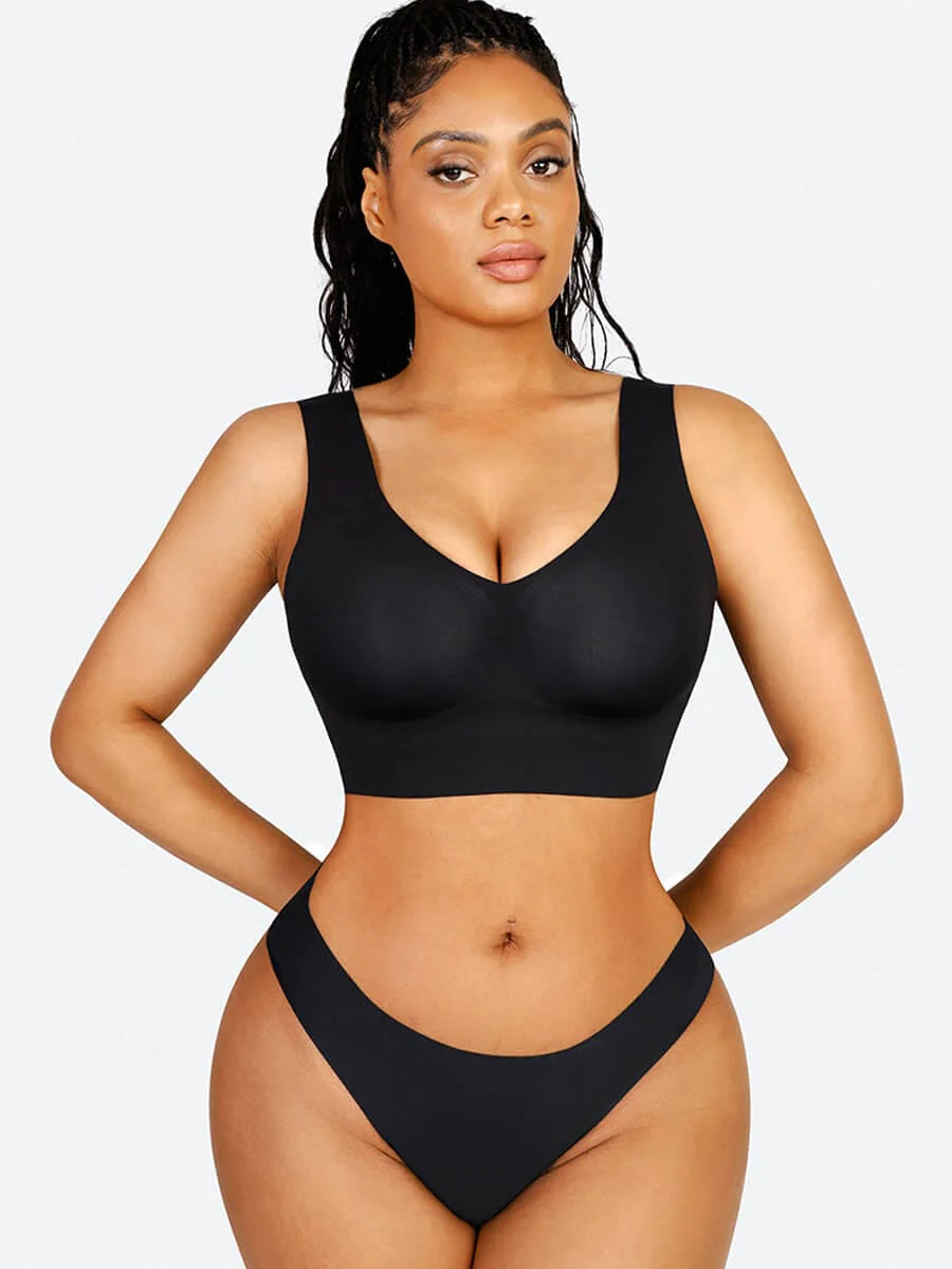 PLUNGE LONGLINE BRALETTE