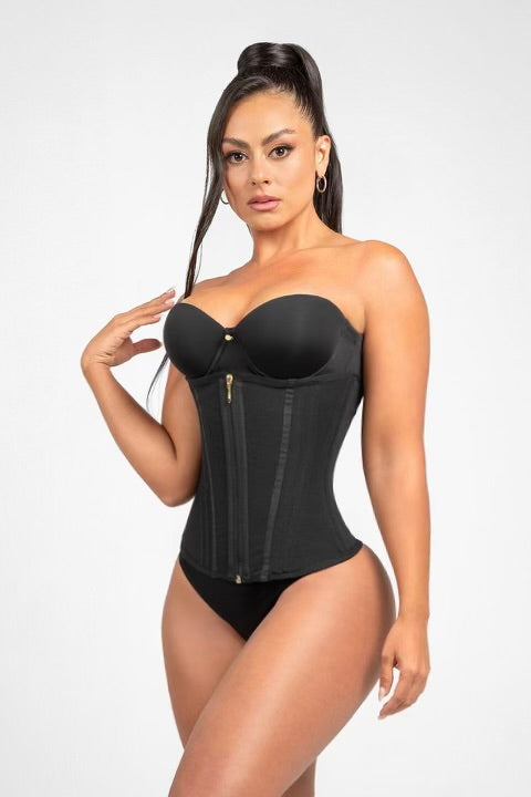 Romance Hourglass Extreme Waist Trainer Deluxe – 3 Row Hook & Zipper WP15S