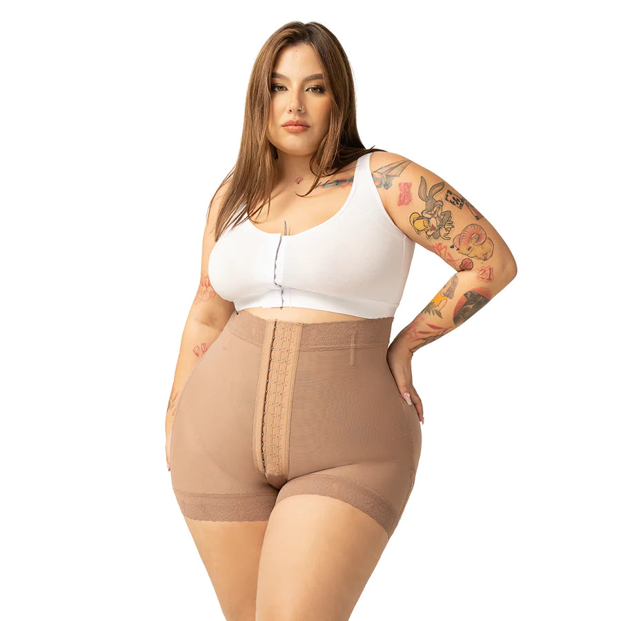 High Waisted Shorts W/ Clips