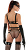 Starline Fishnet Strapped Set