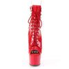 Ankle Boot Side Zip Open Toe Lace Up