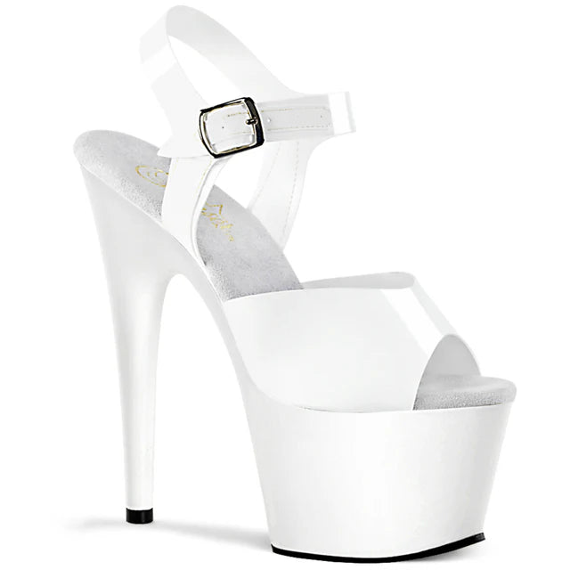 7" ANKLE STRAP SANDAL PLATFORM HEEL