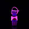 Ankle Strap Sandal Blacklight Reactive Upper
