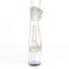Ankle Cuff Side Lacing Sandal With Rhinestone
