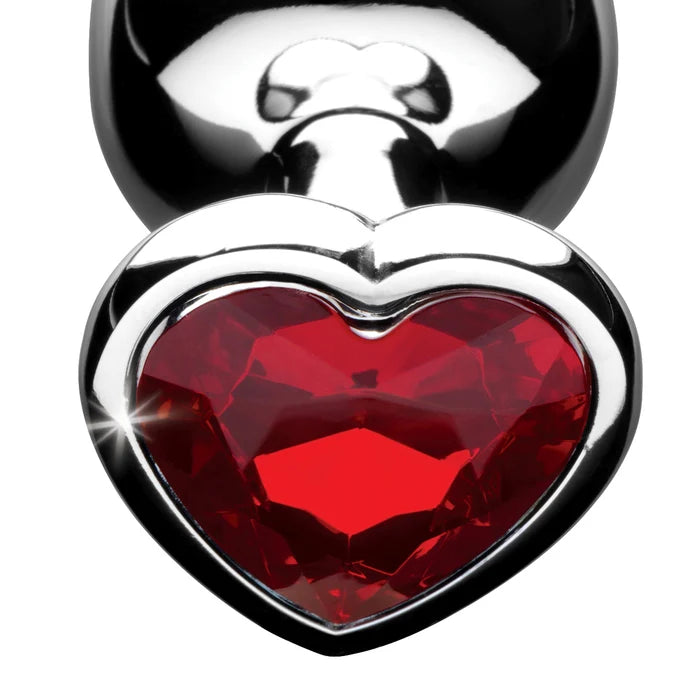 RED HEART GEM SMALL ANAL PLUG