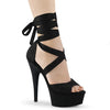 Criss Cross Ankle Wrap Sandal