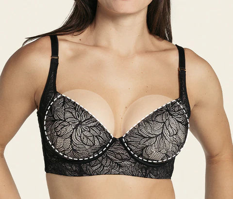 LEONISA LACE LUXE HIGH PROFILE FULL COVERAGE BRA