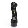 Clear Platform High-Heel Ankle Strap