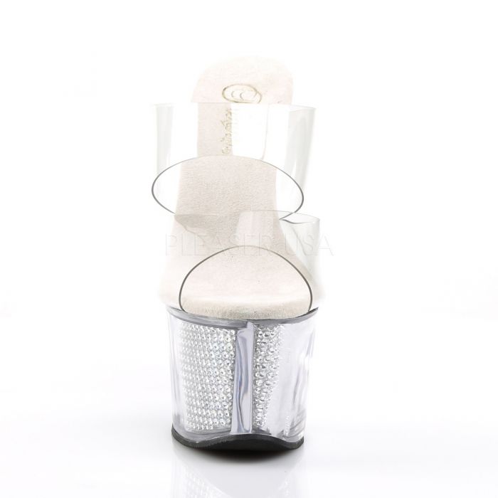 Platform Slide w/ Chrome Sandal