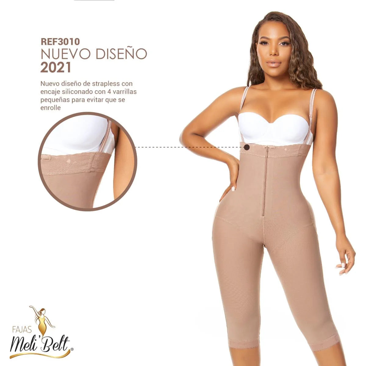 SMART FIT LONG LEG STRAPLESS - STAGE 3 3028