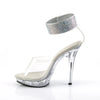 Sandal -Ankle Band with Rhinestones