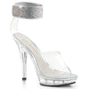 Sandal -Ankle Band with Rhinestones