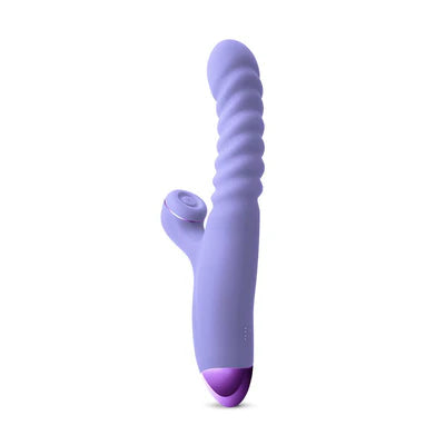 Luxe Nova Thrusting And Throbbing Dual Stimulator
