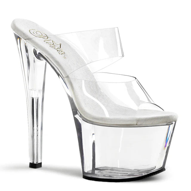 Platform Slide w/ Chrome Sandal