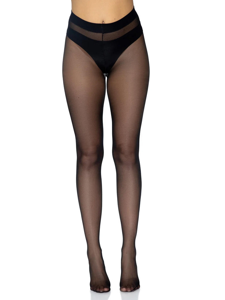 Opaque Sheer To Waist Tights