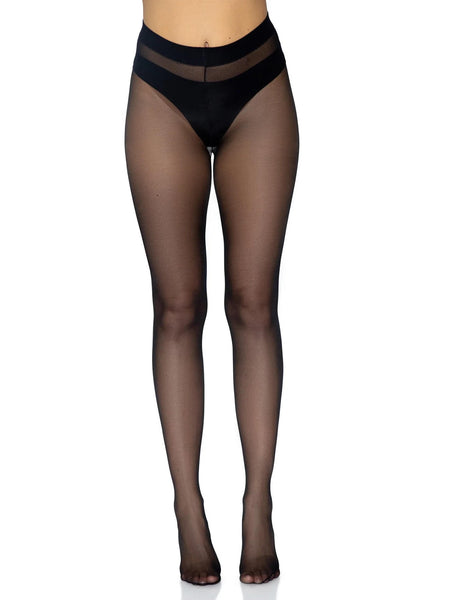 Opaque Sheer To Waist Tights