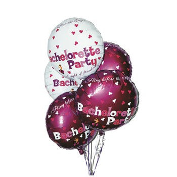 Bachelorette Party Foil Balloons - 9 Pack