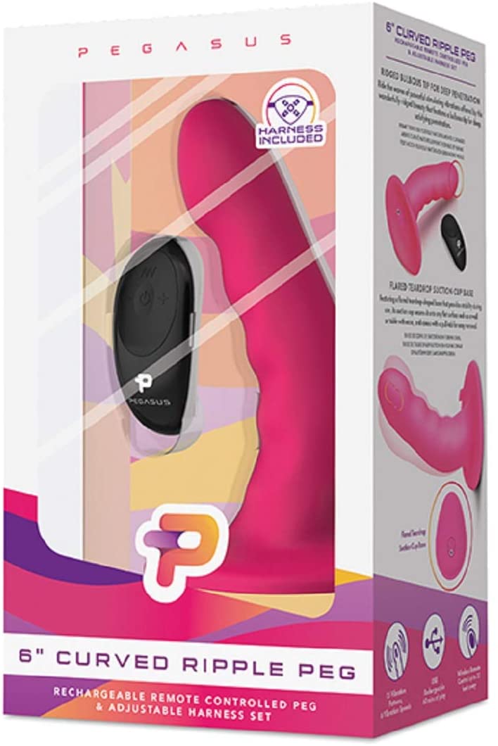 Pegasus 6" Curved Ripple Peg