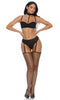 Right Sheer Right Now Choker Lingerie Set