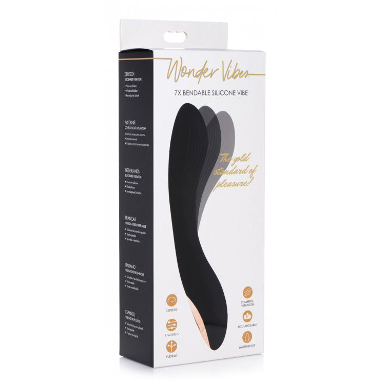 Wonder Vibes 7X Bendable Silicone Vibe