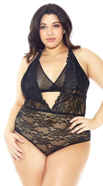PLUS SIZE MIDNIGHT RENDEZVOUS TEDDY