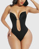 Plunge Bra Thong Body Suit
