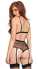 SWEETHEART SCALLOPED LACE BRA SET