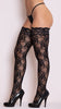 Stay Up Floral Lace Thigh Highs