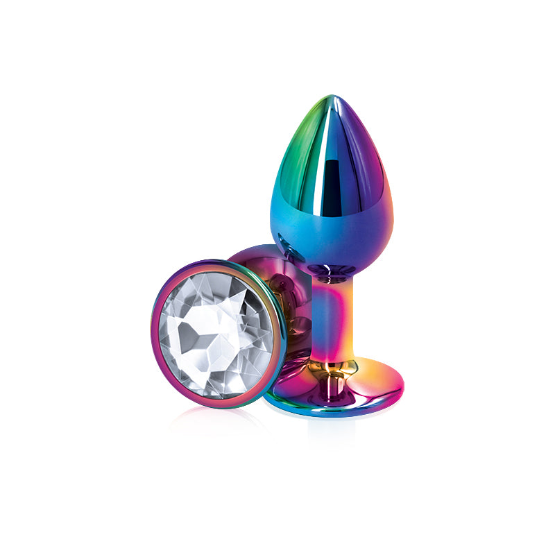 Rear Assets Multicolor Circle Shaped Anal Plug