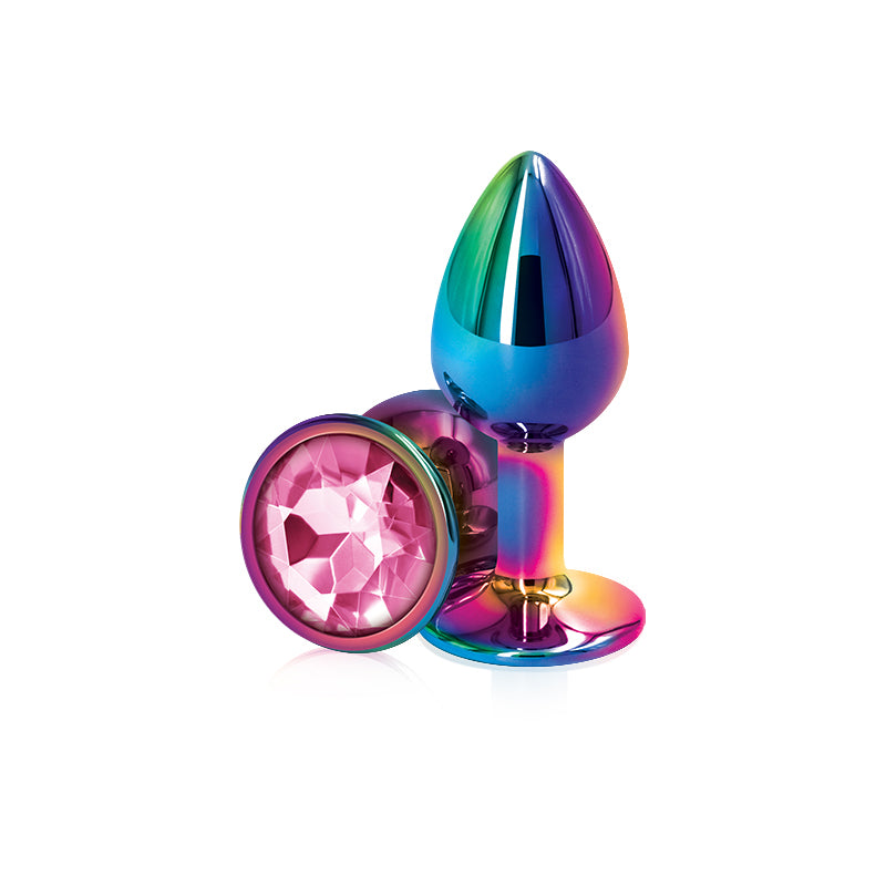 Rear Assets Multicolor Circle Shaped Anal Plug