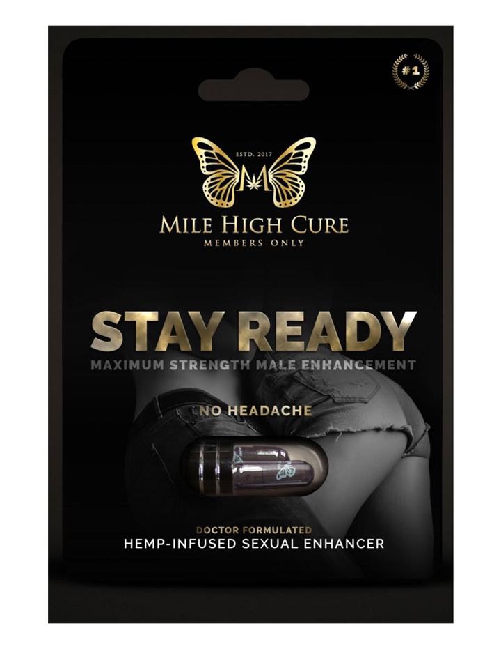 Stay Ready Hemp Infused Male Sexual Enhancement Supplement