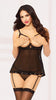 DARING OPEN CUP BABYDOLL SET