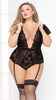 Plus Size Get Low Tempting Teddy