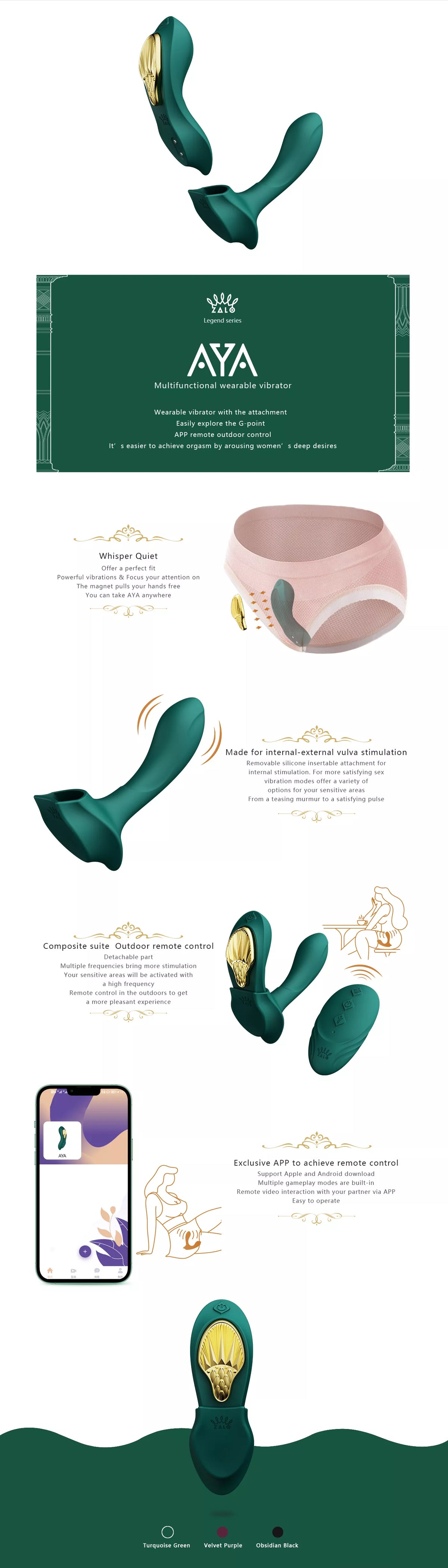 Aya Wearable Vibrator