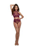 ELEGANT BRA AND GARTER SET