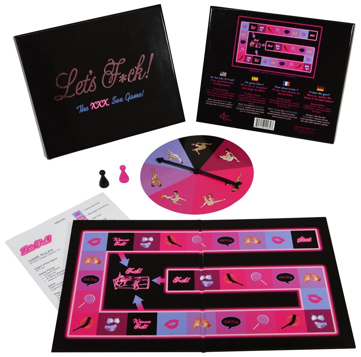 Let's F*ck! The XXX Sex Game!