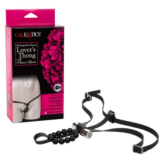 Calexotics Lovers Thong wth Pleasure Beads