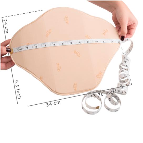 Anatomical board with waist protector