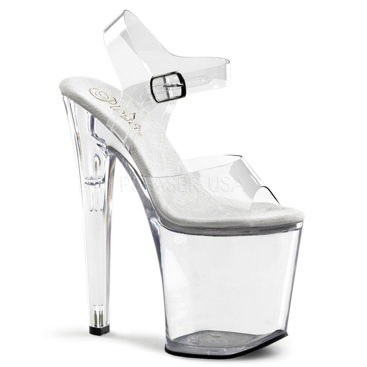 PLATFORM ANKLE STRAP SANDAL